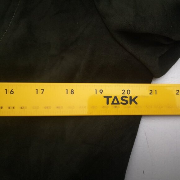 Zoe Ladies Size 14 Dark Green 3 Button Closure Made in Canada Blazer - Picture 8 of 10